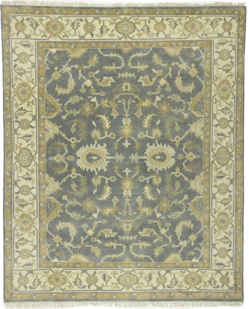 Muted Colors Floral Traditional 8X10 Oushak Chobi Oriental Rug