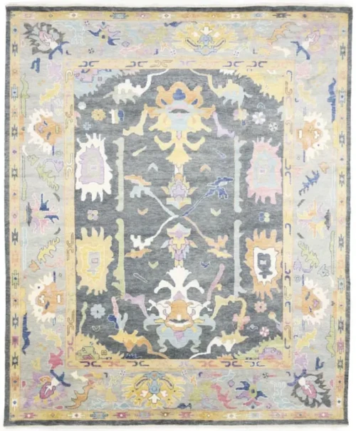 Floral Colorfast 12X14 Oushak Chobi Oriental Rug