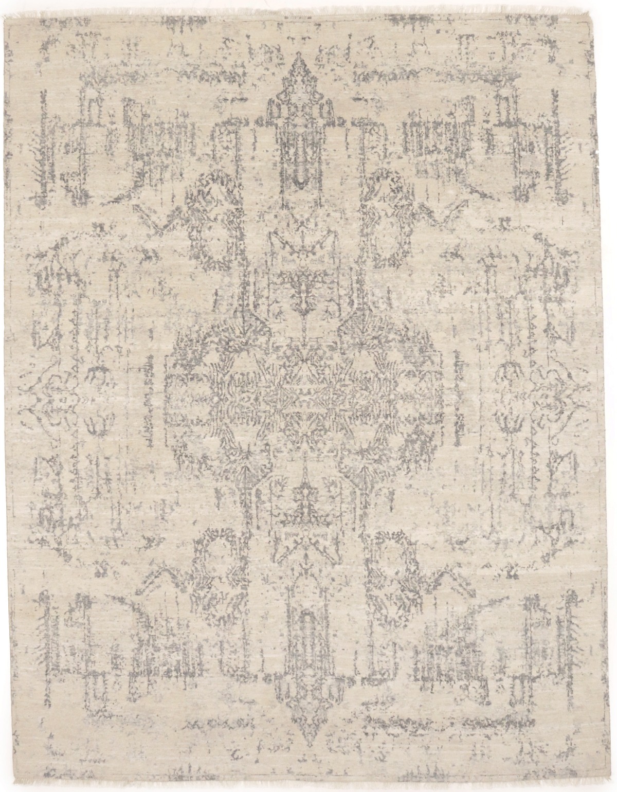 Contemporary Distressed 8X10 Modern Oriental Rug