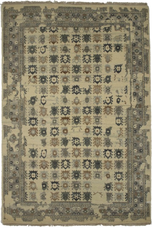 Allover Tribal 5X8 Modern Oriental Rug