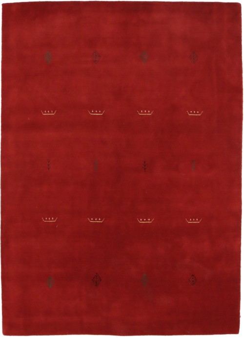 Scarlet Red Tribal 6X8 Lori Gabbeh Oriental Rug