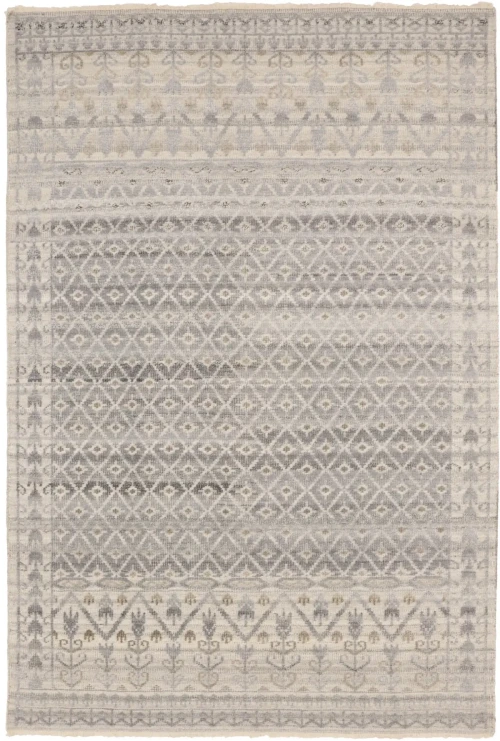 High Low Relief 6X9 Modern Oriental Rug