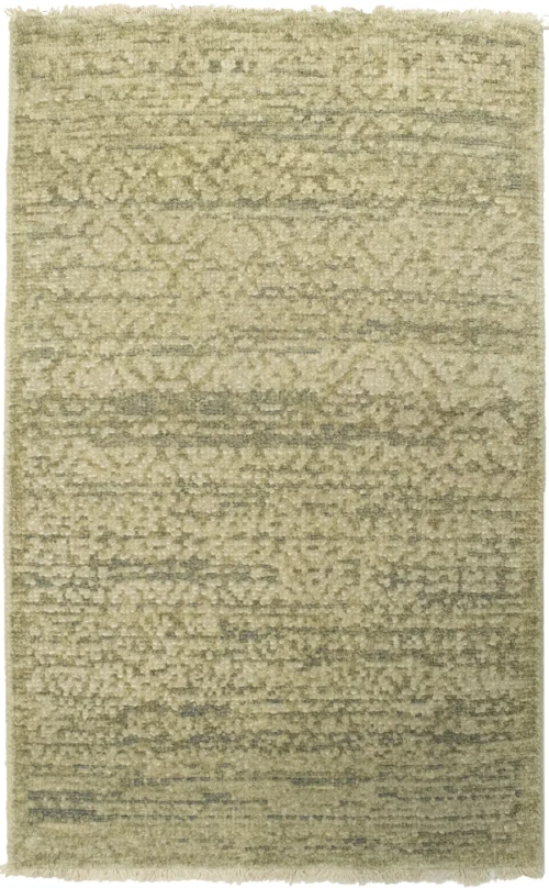 Beige Abstract Modern 2X3 Transitional Oriental Rug