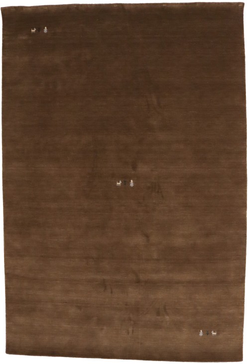 Brown Tribal 5X8 Gabbeh Modern Rug