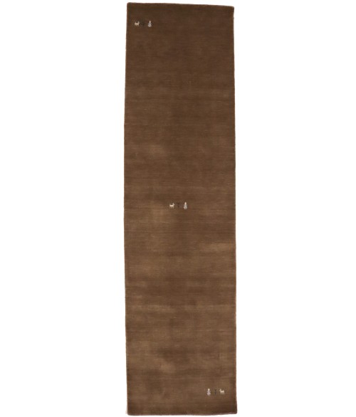 Brown Tribal 3X10 Gabbeh Modern Runner Rug