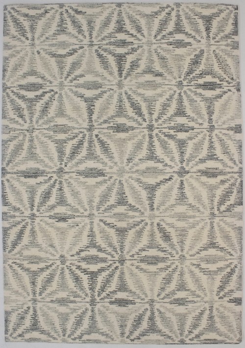 Abstract Hand-Tufted 5X8 Modern Rug