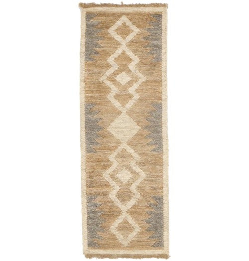 Braided Style Jute Sumak 2X6 Modern Rug