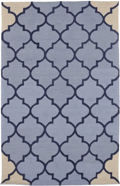 Multicolored Trellis 5X8 Hand-Tufted Modern Rug