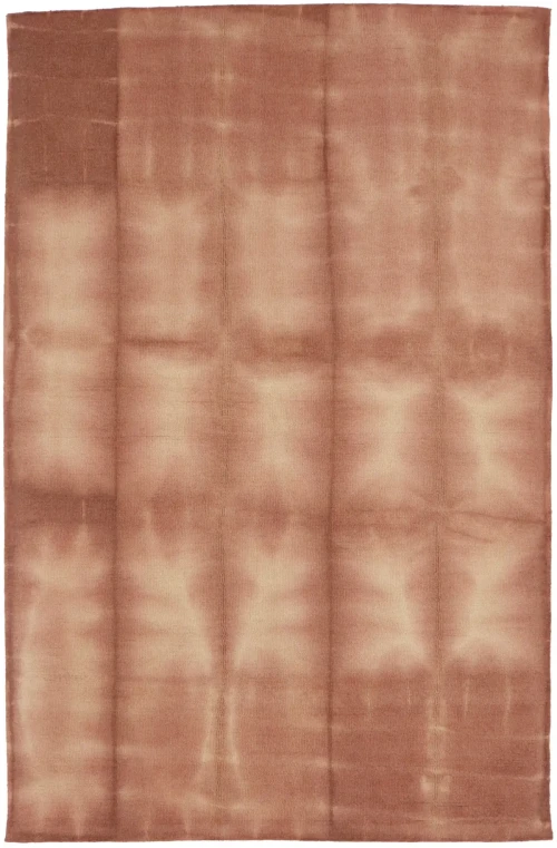 Rust Tie-Dye 5X8 Hand-Tufted Modern Rug