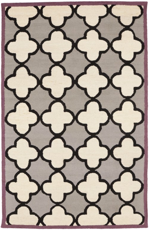 Multicolored Trellis 5X8 Hand-Tufted Modern Rug