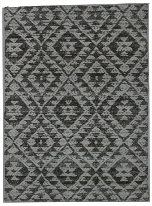 Multicolored Geometric 2X3 Hand-Tufted Modern Rug