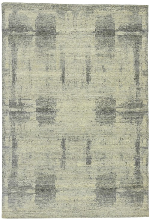 Multicolored Transitional 6X9 Distressed Modern Oriental Rug