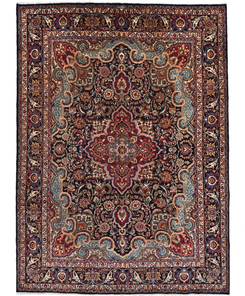 Vintage Traditional Floral 10X13 Kashmar Persian Rug