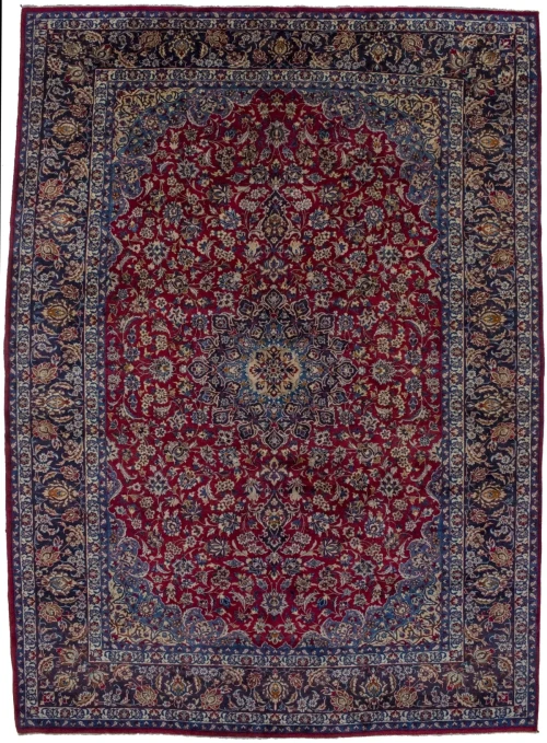 Semi Antique Red Traditional 10X14 Najafabad Persian Rug