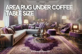 Area Rug Under Coffee Table Size