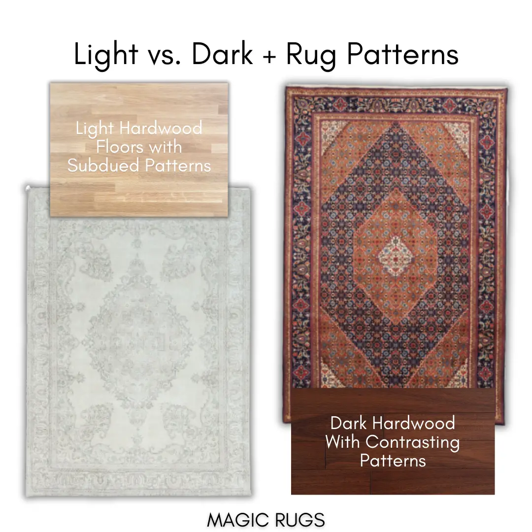 MR blog best color rug for wood floor 11
