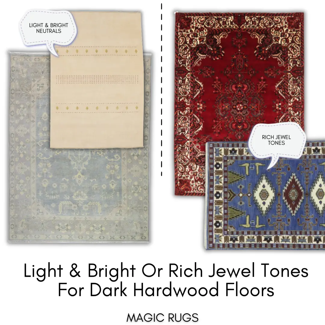MR blog best color rug for wood floor 9