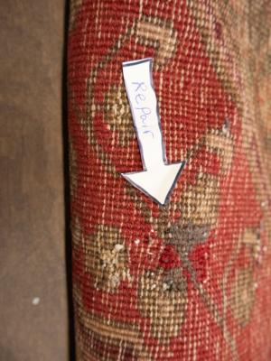 Semi Antique Red Tribal Floral 4X10 Meshkin Persian Runner Rug