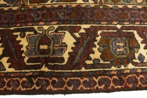 Brown Vintage Floral 7X10 Bakhtiari Persian Rug