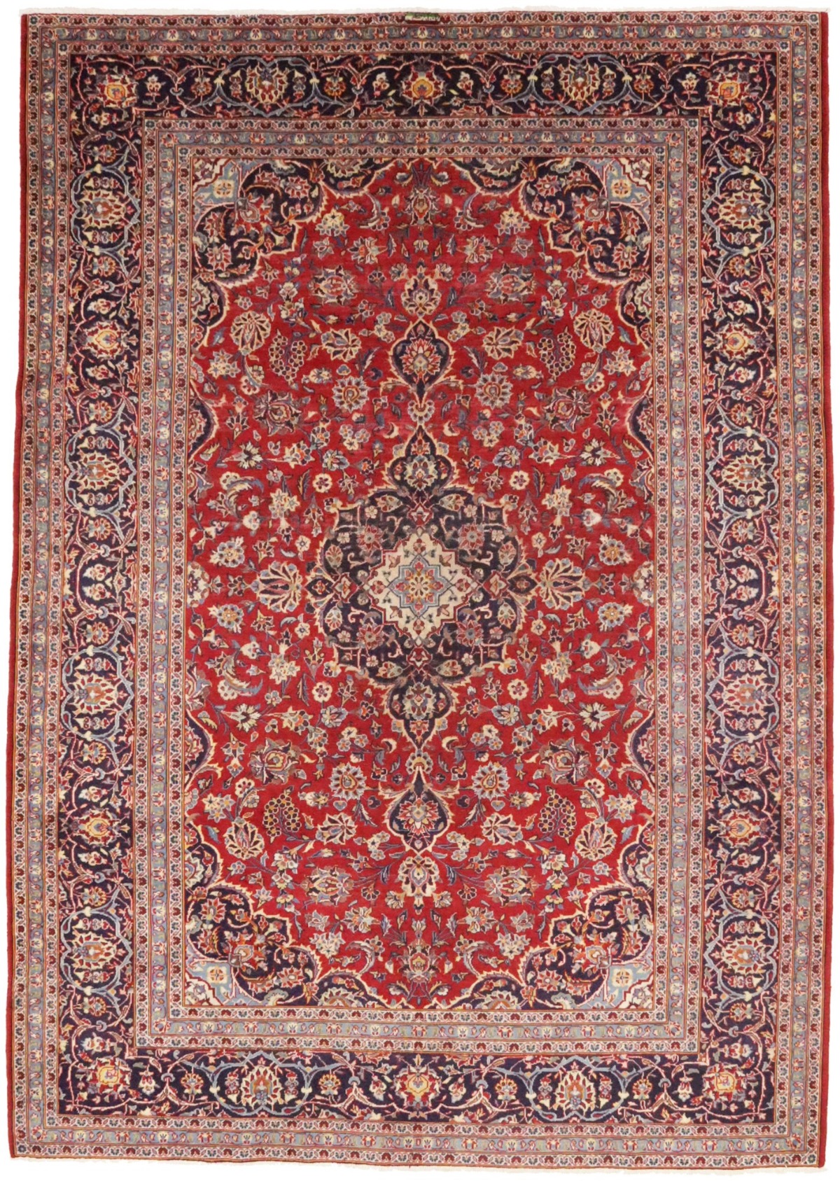 Semi Antique Red Traditional 8X11 Oriental Rug
