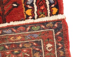 Vintage Red Tribal 3'7X9'5 Lilian Persian Runner Rug