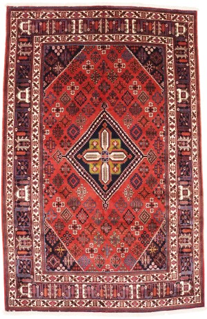 Red Vintage Tribal 8X12 Joshaghan Persian Rug