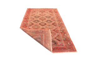Vintage Red Tribal 5X10 Shiraz Lori Persian Rug