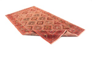 Vintage Red Tribal 5X10 Shiraz Lori Persian Rug