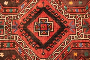 Vintage Red Tribal 5X10 Shiraz Lori Persian Rug