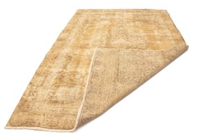 Antique Muted Distressed 7X11 Tabriz Persian Rug