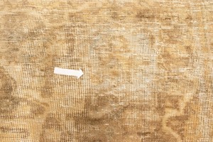 Antique Muted Distressed 7X11 Tabriz Persian Rug