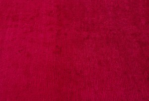 Vintage Fuchsia Rose Classic 2'9X19 Tabriz Persian Runner Rug