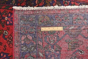Vintage Red Tribal 3'2X10'7 Hamedan Persian Runner Rug
