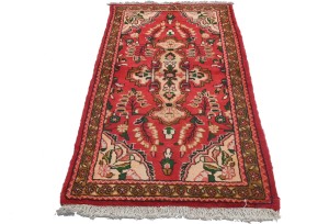 Vintage Red Tribal 2'5X4'8 Lilian Persian Rug