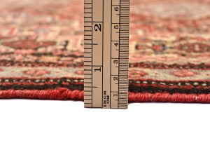 Cream Vintage Geometric 2X3 Bidjar Sanneh Persian Rug