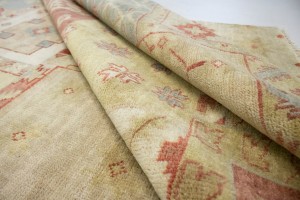 Multicolored Geometric 8X10 Patchwork Oriental Rug