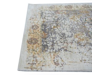 Distressed Abstract Hand-Carved 5X8 Modern Rug