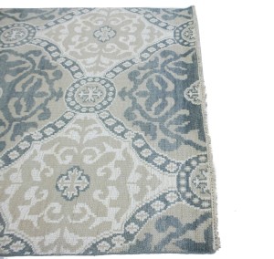 Muted Geometric 5X8 Modern Oriental Rug