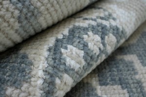 Muted Geometric 5X8 Modern Oriental Rug