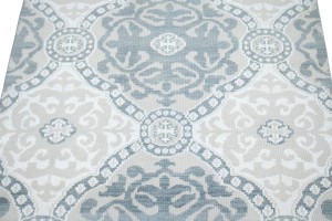 Muted Geometric 5X8 Modern Oriental Rug