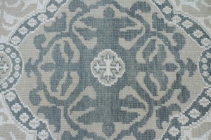 Muted Geometric 5X8 Modern Oriental Rug