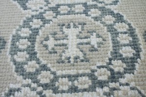 Muted Geometric 5X8 Modern Oriental Rug