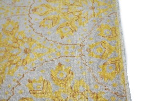 Cream Floral 8X10 Modern Oriental Rug