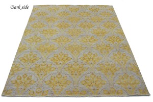 Cream Floral 8X10 Modern Oriental Rug