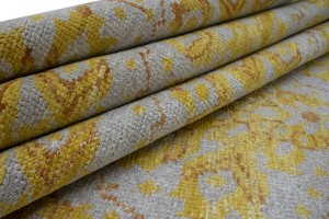 Cream Floral 8X10 Modern Oriental Rug