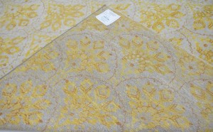 Cream Floral 8X10 Modern Oriental Rug