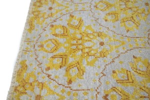 Cream Floral 8X10 Modern Oriental Rug