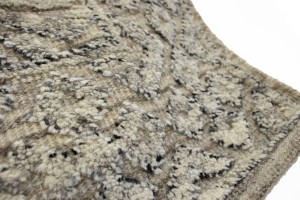 Beige Geometric 8X10 Modern Oriental Rug