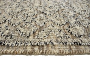 Beige Geometric 8X10 Modern Oriental Rug