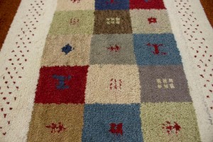 Multicolored Tribal 4X6 Indo-Gabbeh Oriental Rug